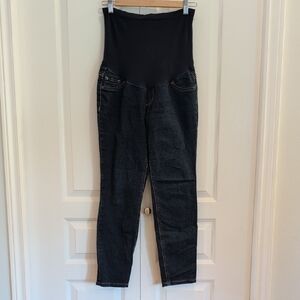 Motherhood Maternity Indigo Blue Petite Maternity Jeans
